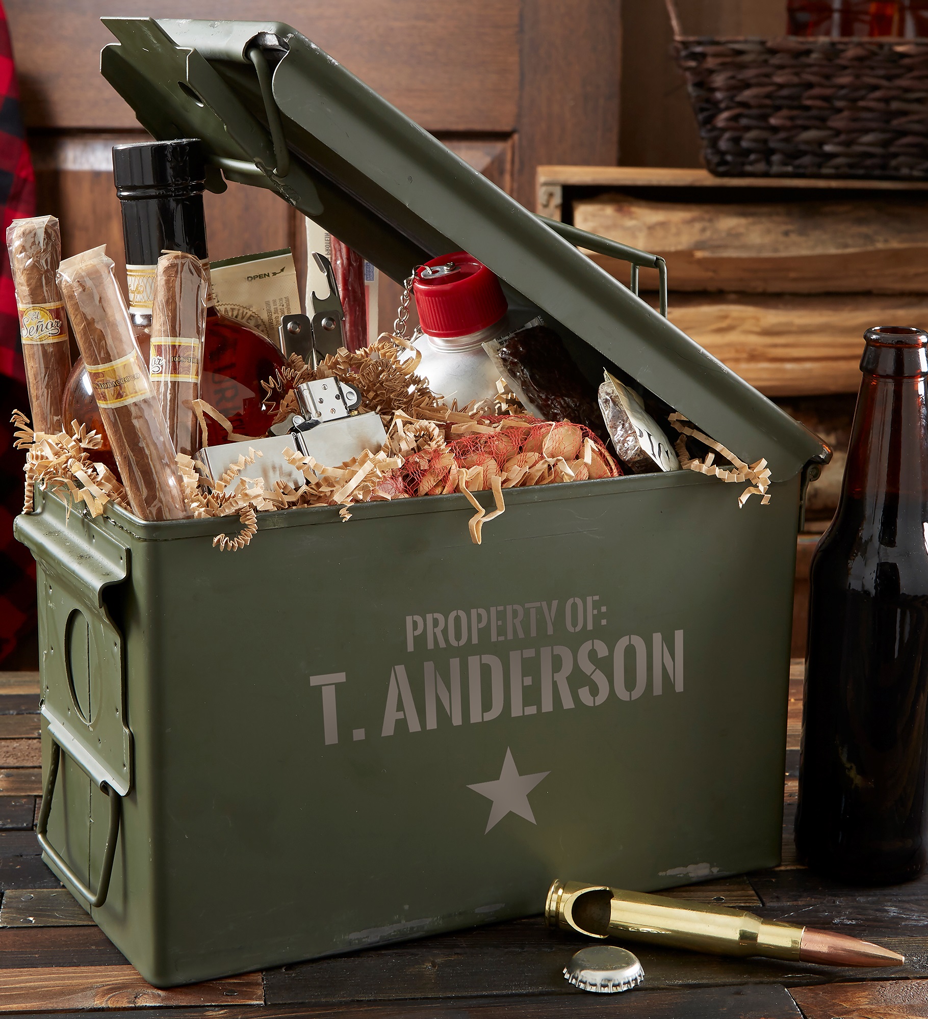 Authentic Personalized Ammo Box